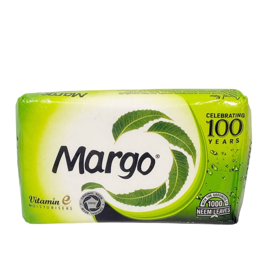 Margo Original Neem‎ Soap With Goodness Of 1000 Neem Leaves 100g Sealed NEW